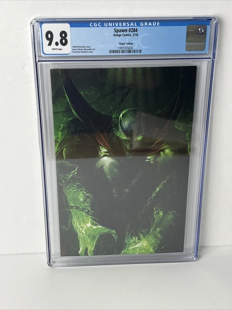 Spawn #284 Virgin Edition Image Comics 2018 Todd McFarlane 1st Print  CGC 9.8