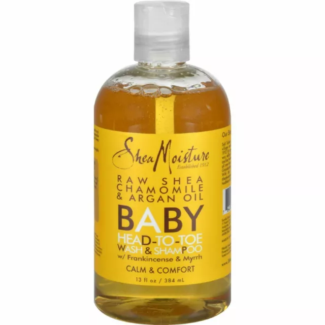 SheaMoisture Baby Wash & Shampoo with Raw Shea Chamomile & Argan Oil 13 fl oz