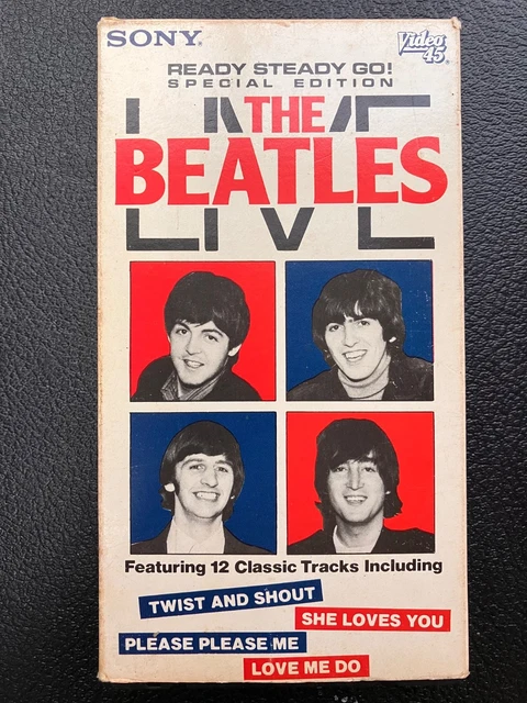 BEATLES, THE - Live Ready Steady Go (VHS, 2001) £3.63 - PicClick UK