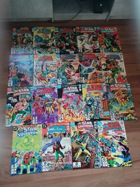 All Star Squadron Comics Bundle Issues 1-8, 10-13 And 16-22 DC Comics
