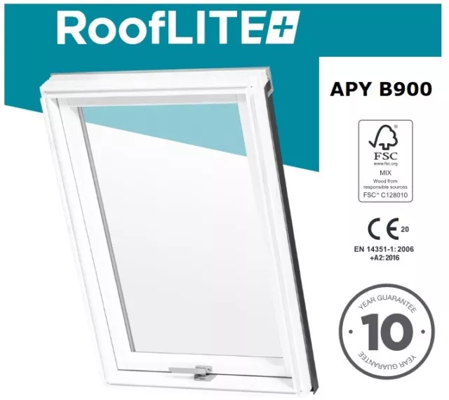 Velux Konzern Rooflite Dachfenster Kunststoff 2/3 Fach Verglasung Außenrollladen