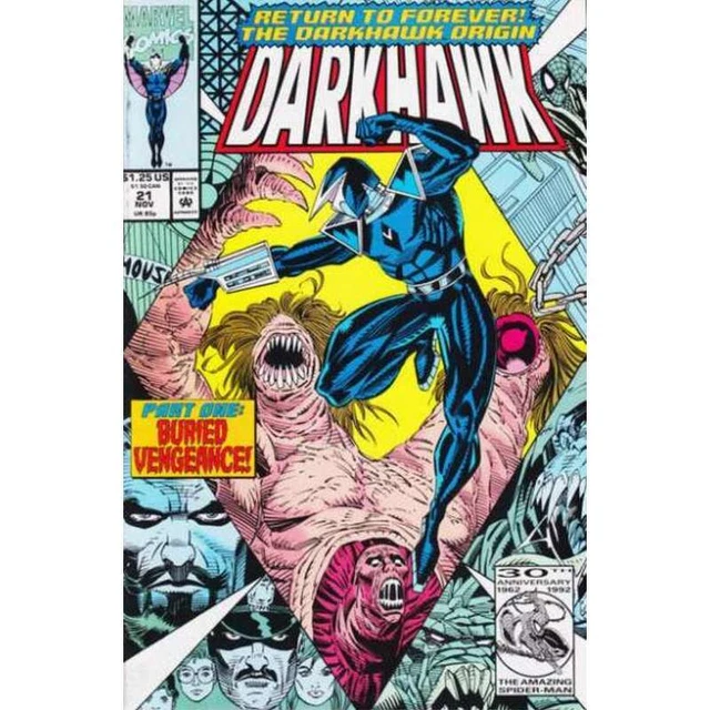 Darkhawk (1991 series) #21 in Near Mint condition. Marvel comics [f