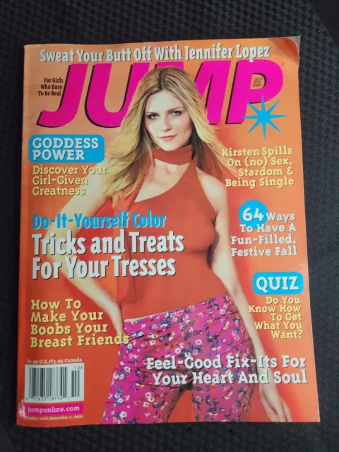 Jump Magazine Oct/Nov 2000 Kirsten Dunst