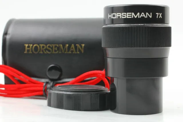 [Near MINT w/ Strap] Horseman Lupe Loupe 7x for Large Format Camera from Japan