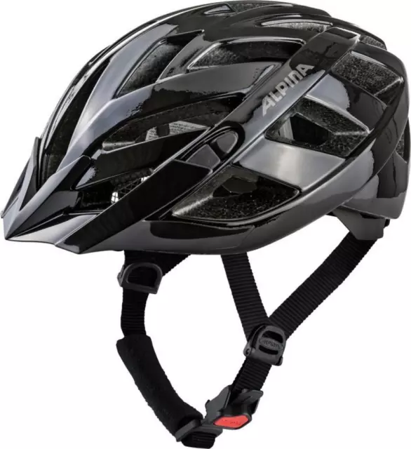 Alpina Fahrrad Helm Fahrradhelm Panoma Classic schwarz Gr.52-57