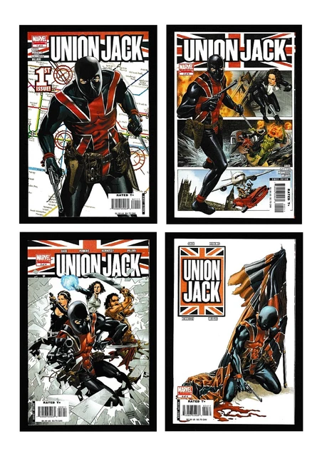 Union Jack 1 2 3 4 (Lot of 4) Complete Set 1st Print Marvel Comics 2006