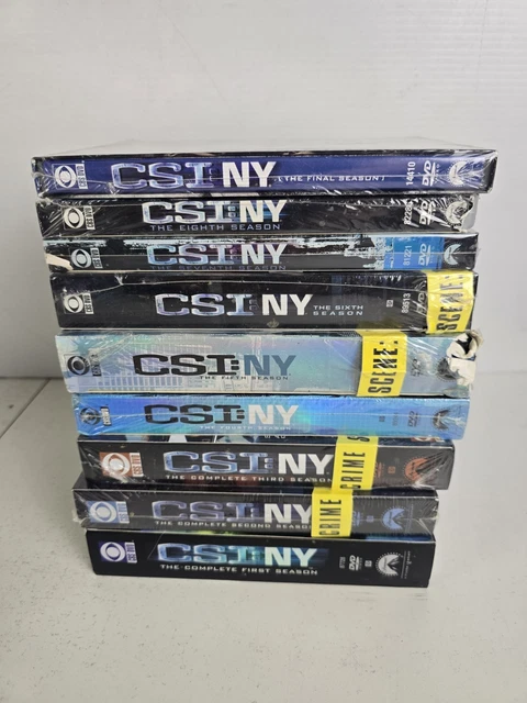 CSI: NY THE Complete Series Season 1- 9 DVD Lot New York $101.90