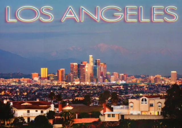 Los Angeles California, Downtown Skyline, U.S. Bank Tower etc., CA --- Postcard