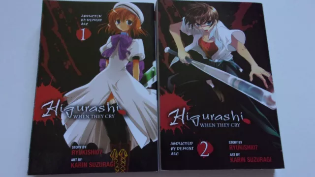 Higurashi When They Cry, Abducted by Demons Arc volumes 1+2, never read