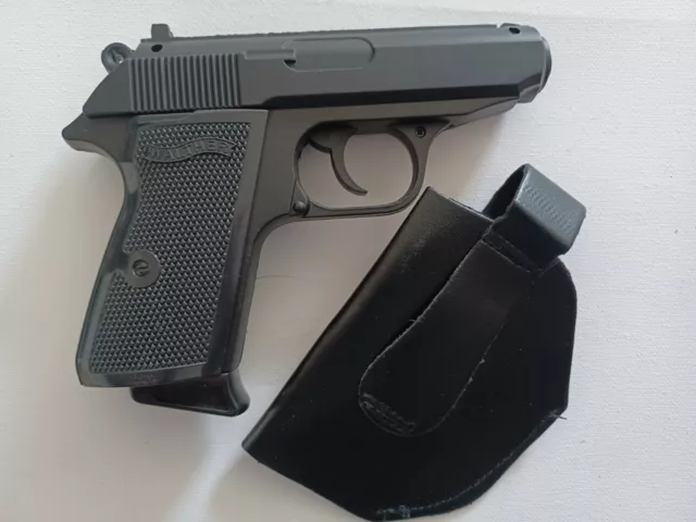 Feuerzeug Pistole Walter PPK   1zu1 mit Holster NEU Restposten