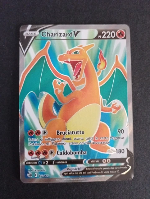 Charizard V - 153/172 - Arte Completo Ultra Raro - Espada Y Escudo