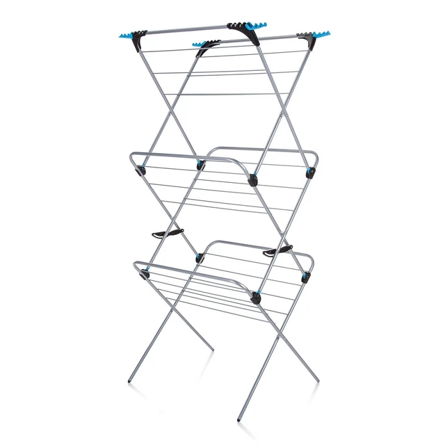 Good housekeeping 3 tier indoor expandable clothes airer hotsell