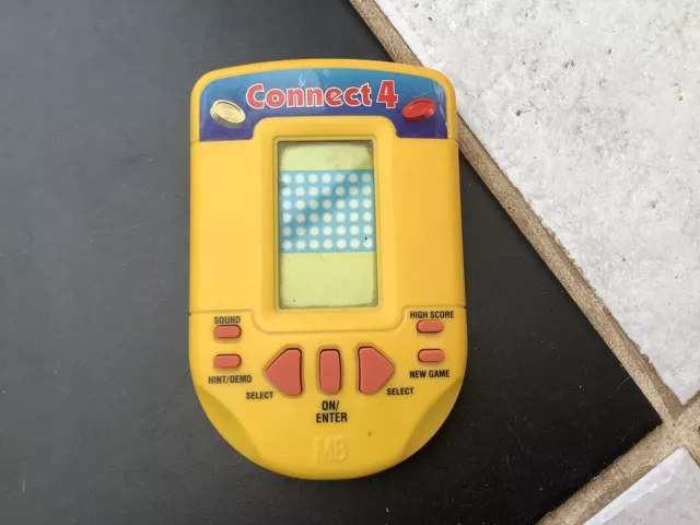 Connect 4 handheld game discount