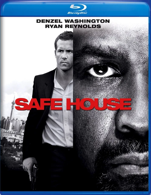 SAFE HOUSE (BLU-RAY Disc, 2012, 2-Disc,Digital Copy) Authentic US