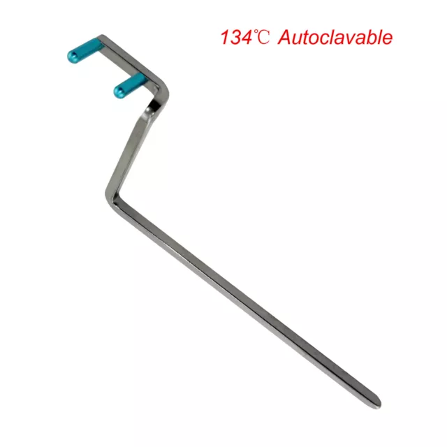 1 Anterior X-ray Aiming Arm - Color Coded Rinn XCP Style Blue X-Ray Positioning