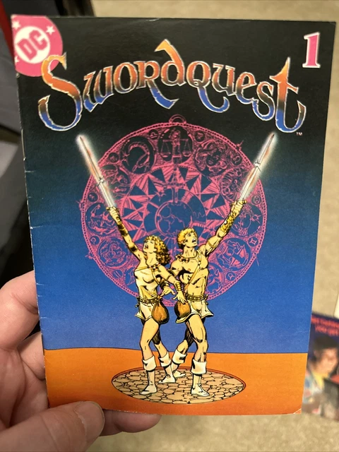 Swordquest 1 Mini Comic Book DC Comics Fantasy Atari Earthworld Used 1982