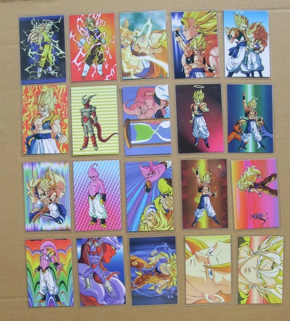 LOT DE 76 Cartes Rares Dragon Ball Z Collection Fighting Cards Panini