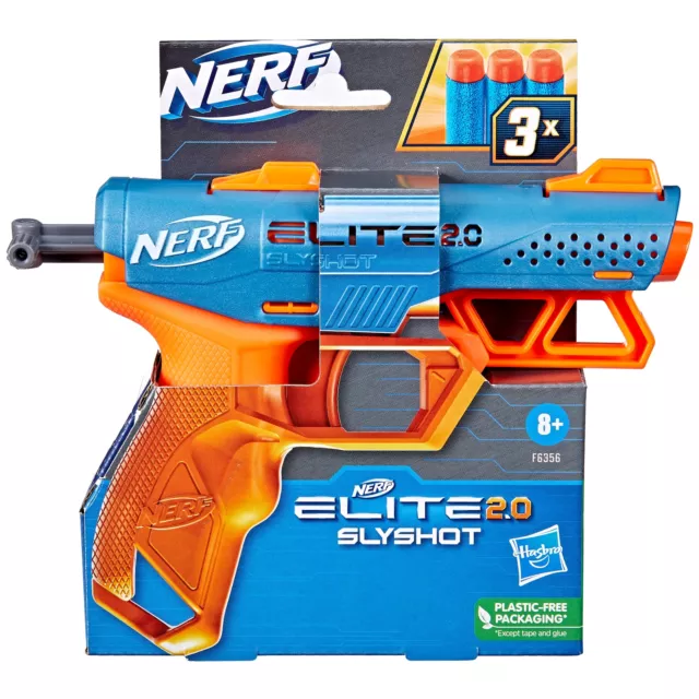 Nerf Elite 2.0, Blaster Commander RD-6, 12 fléchettes Nerf Officielles,  Barillet Rotatif 6 fléchettes – L'ARBRE AUX LUTINS