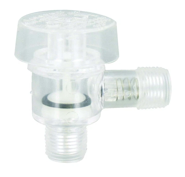 Valterra A10-3050 RV 1/2" MPT Check Valve / Vacuum Breaker