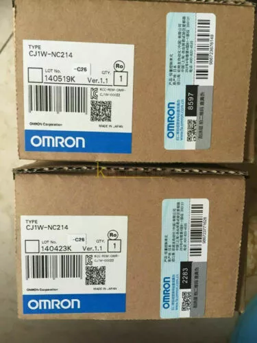New OMRON CJ1W-NC214 position control unit With box Expedited delivery