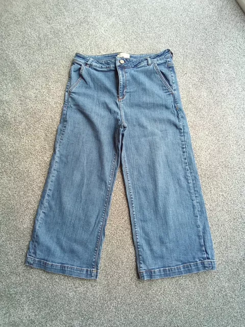 Cropped Wide Leg Jeans 14 FOR SALE! - PicClick UK