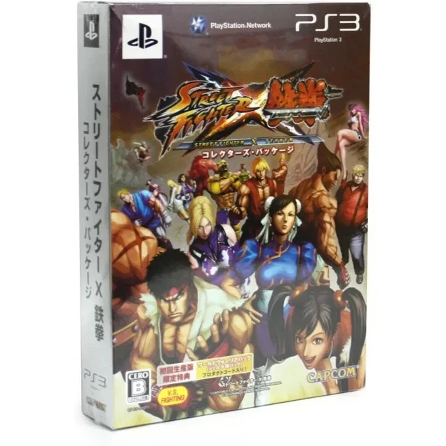 Street Fighter X Tekken – Édition Collector – PS3 – Neuf Sous Cellophane – Version Japonaise RARE
