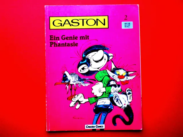 CARLSEN COMICS 1982 GASTON Band 2 Ein Genie mit Phantasie