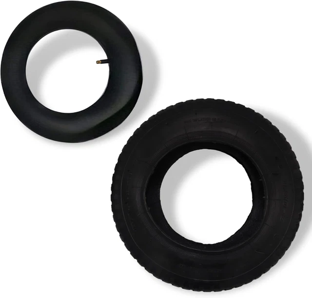 Mxman 14" Pneumatic Wheelbarrow Tyre 3.50-8 - Wheelbarrow Wheel Replacement, Hea