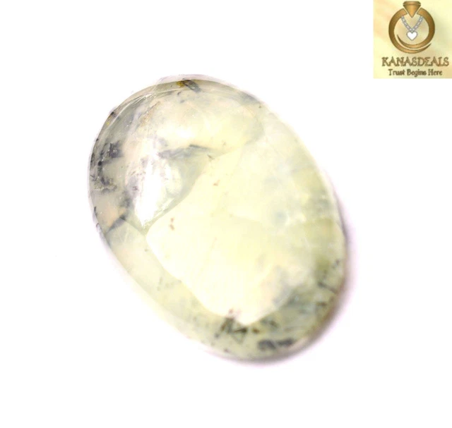 30.7 Cts Prehnite Cabochon Loose Pretty Gemstone 32*18 mm CTS-95089