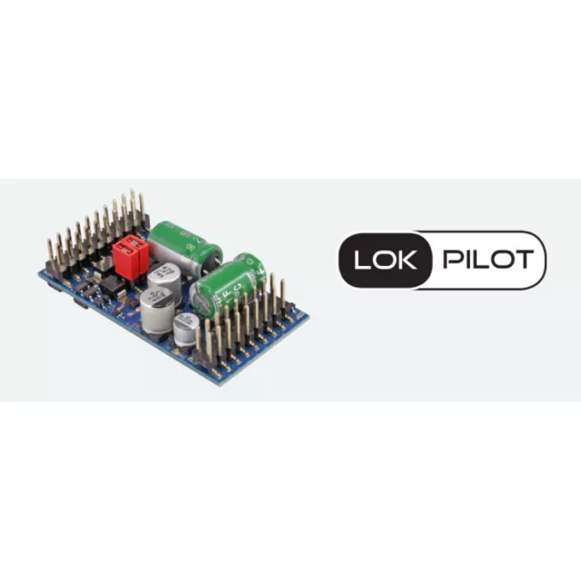 ESU 0, G, I 59315 - LokPilot 5 L DCC/MM/SX/M4, Stiftleiste mit Adapter Neuware