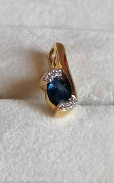 Pendentif En Or 18 Carats Avec Perle De Culture - 2.42 G - Parfait état