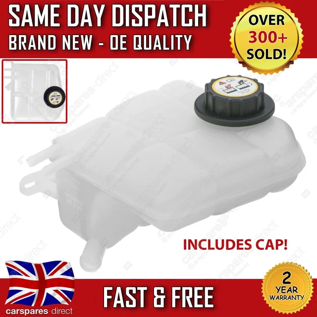 FORD TRANSIT CONNECT Mk1 2002-2013 Radiator Coolant Expansion Header ...