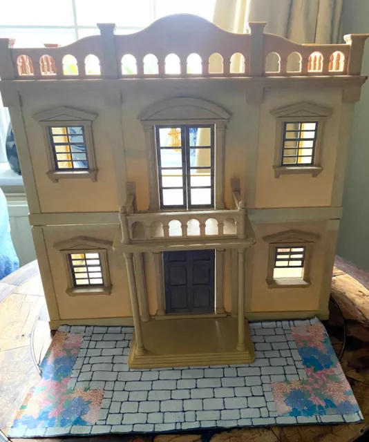 Sylvanian Families Vintage TOMY Country Manor Mansion House with Portico