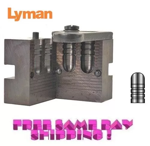 Lyman 2 Cav Moulé pour 38 Spécial, 357 Mag 358 Diamètre, 195 G, Nez Rond #