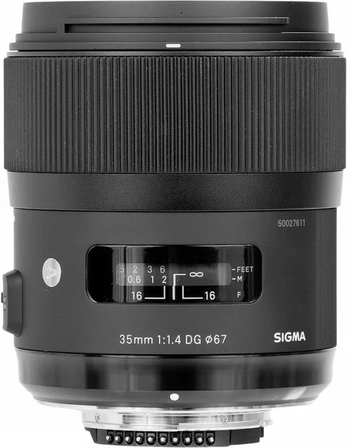 Sigma 35mm f/1.4 DG HSM Art Lens for Canon DSLR Cameras - 340101 2