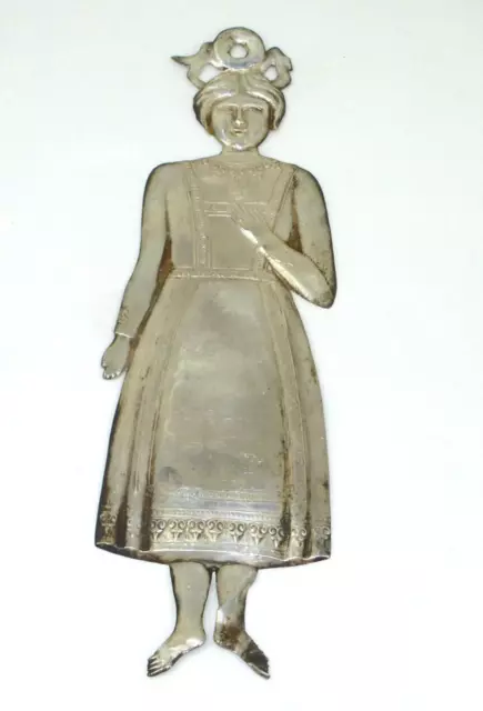 Silber Figur Votivgabe Votive Italien XIX Jh.