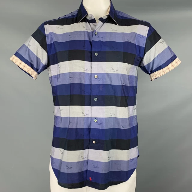 Chemise Simon Kidman Taille 3 - Rayée Jaune/noir/marron - Occasion Très Bon état