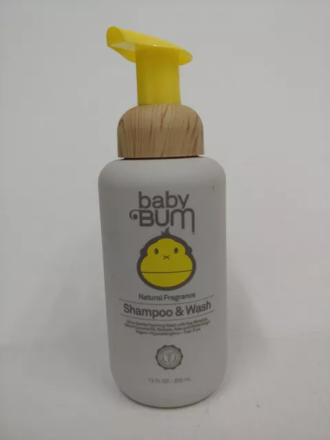 NEW! Baby Bum Shampoo and Wash - 12 fl oz Natural Fragrance 🛁