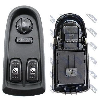 Bouton De Lève-vitre électrique Universel Pour Iveco Daily 2000 - Référence 939526345 - Neuf Sous Blister