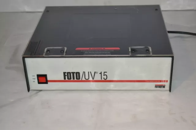 Fotodyne Foto/Uv 15 Transilluminator Model 3-3015 (Md13)