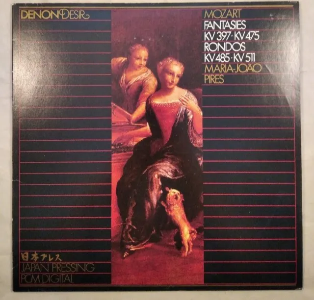 Fantasies KV 397 -KV 475 / Rondos KV 485 - KV 511 [LP]. Mozart, Wolfgang Amadeus