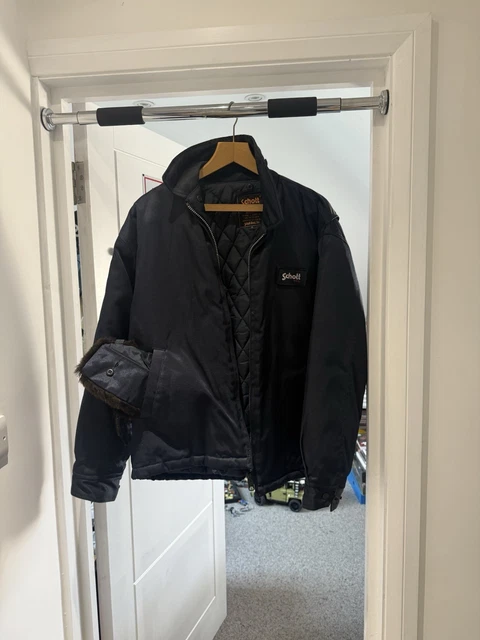 90s usa製 schott セキュリティージャケット リバーシブル