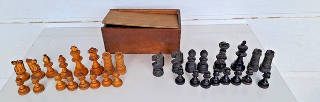 Boite formant jeu d'échecs et jeu de jacquet (Backgammon), XIXe siècle - N.62934