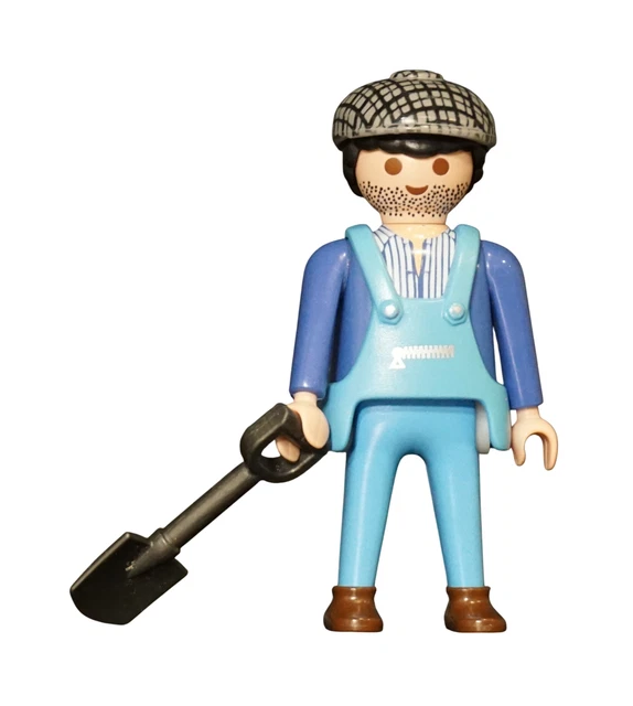 Train Playmobil Vintage Des Années 80, Avec Gare, Accessoires Et Personnages
