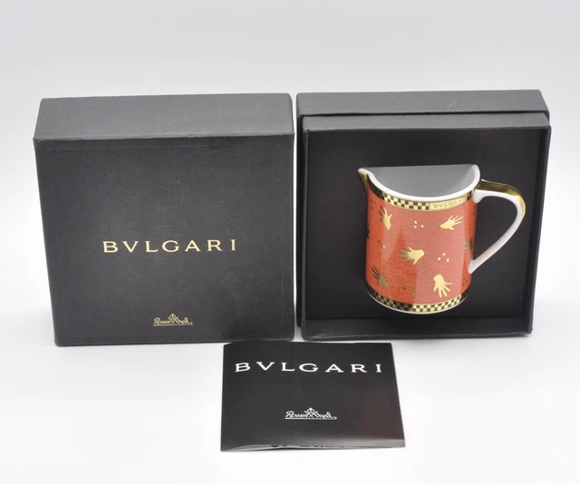 BULGARI ROSENTHAL 'MANI al vento' art cream-jug new old stock in