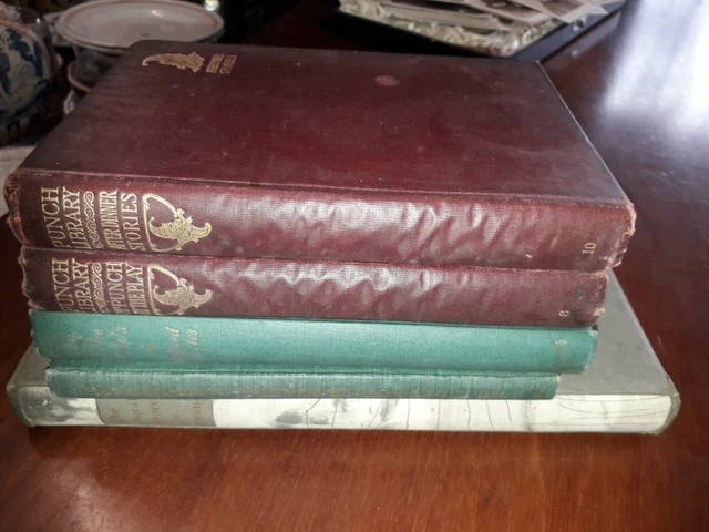 Lot 5 Livres Mr Punch, Samuel Looker, Fry, Gilbert White