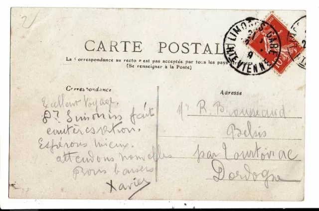CPA Carte Postale-France-Limoges-Quartier de Beaublanc - VM12193 2
