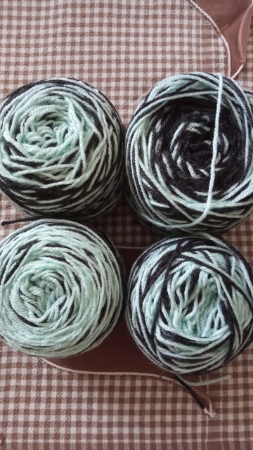 Lot De 6 Pelotes 100% Laine Gris Anthracite - Fait En France, Parfait Pour Tricot & Crochet