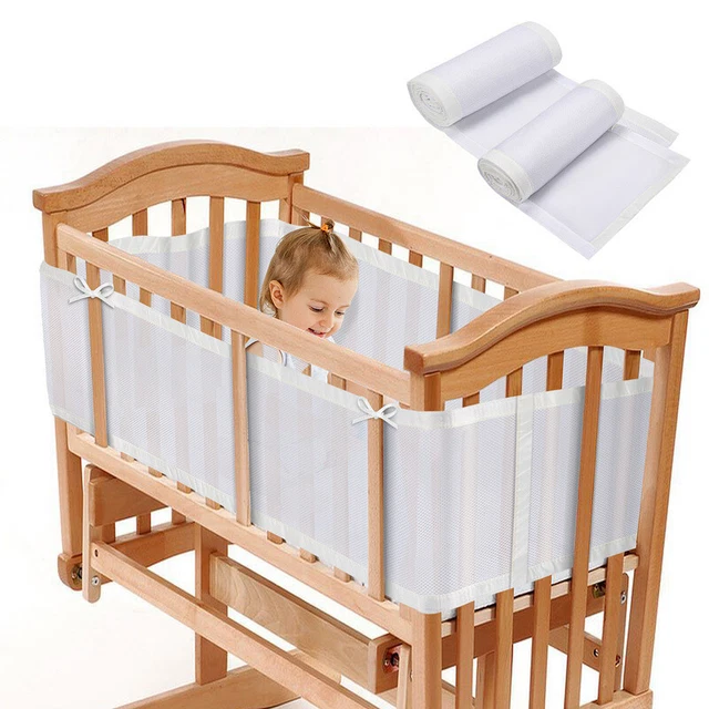 2x nido 160x30 340x30cm protector de cabeza borde de cama revestimiento interior lavable