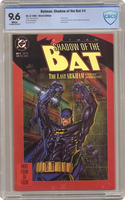 Batman Shadow of the Bat #4 CBCS 9.6 1992 19-2B047C8-028